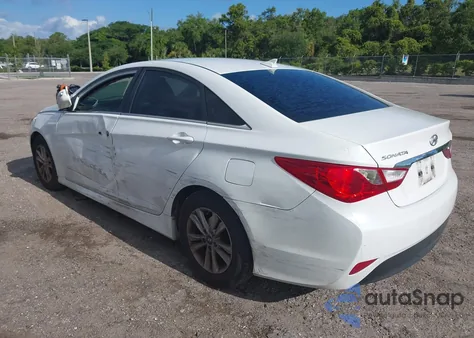2014 Hyundai Sonata Gls из США, поврежденный, VIN 5NPEB4AC6EH831111